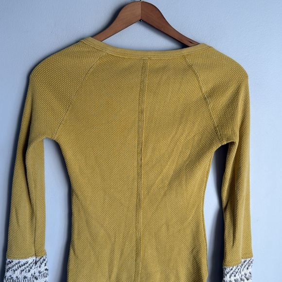Free People Alpine Cuff Henley Thermal XS - Picture 8 of 11